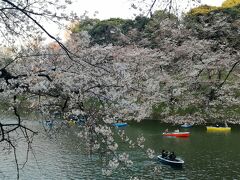 靖国神社から千鳥ヶ淵まで歩きます。