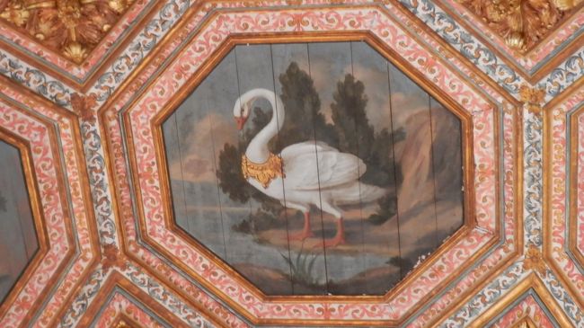 スワンの絵。