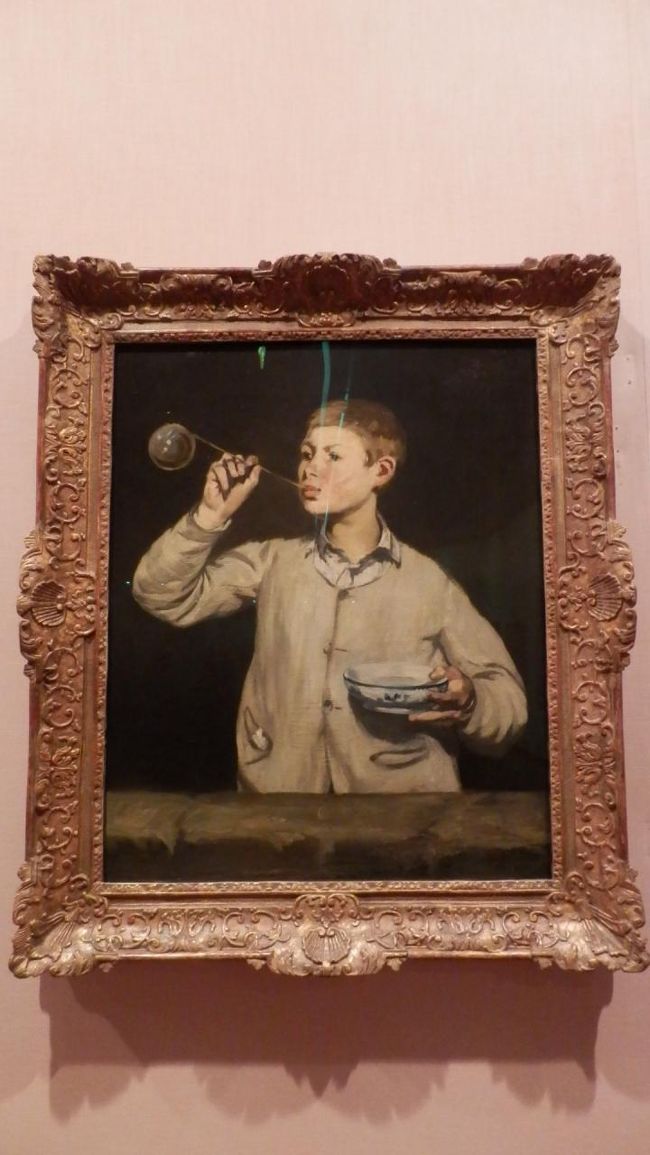 またまたリスボン市内に戻ってきました。<br />グルベキアン美術館です。<br />有名なシャボン玉を吹く少年。<br /><br />アルメニア人実業家のカールスト・グルベキアンのコレクションを核に、1970年に設立された美術館。