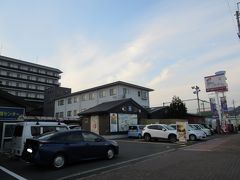 今晩は福知山サンホテルで宿泊