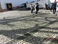 ディレイタ通りに面しているサンタマリア教会の前の狭い広場です。
サンタ マリア広場
Pr. de Santa Maria
で色々説明を聞いて、ここで解散し30分の自由時間となります。
観光客は我々以外は少なく、ここにはいない。
城壁にはいましたが多くはないです。
広場から坂を少し上がると突き当たりにサンチャゴ教会、
右に城壁の入り口がありました。