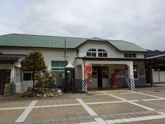 飛騨古川駅で下車