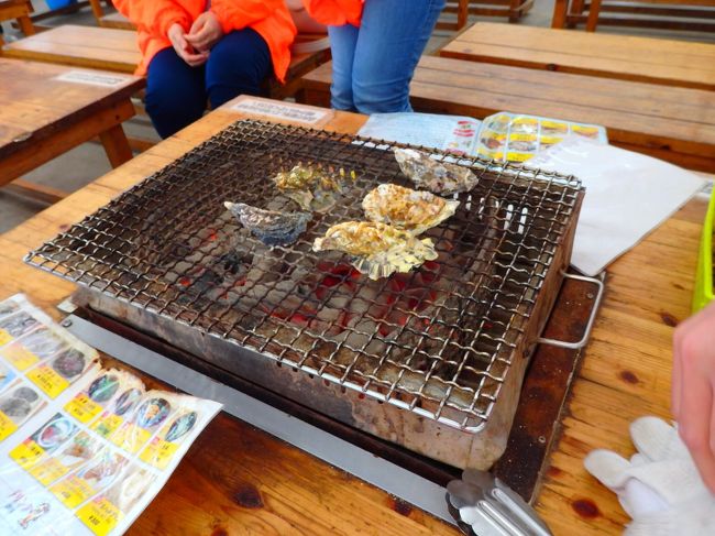 カキをたべます。<br />以前カキを食べて吐いたことあるから、、、<br />勇気をもって食べてみます。
