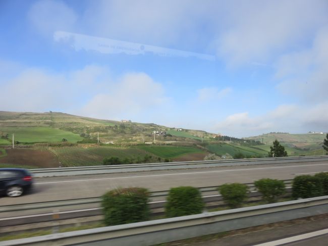 郊外に出たころより天気が良くなる