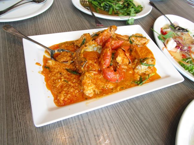 カニカレーも忘れずに。<br /><br />