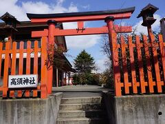 ●高須神社＠阪堺高須神社駅界隈

駅のすぐそばに高須神社がありました。
とっても小さな神社です。