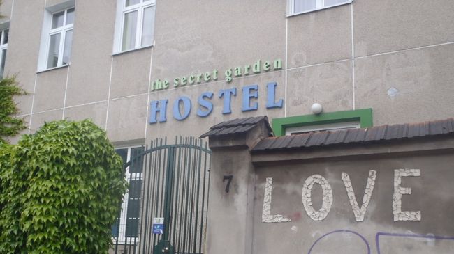 クラクフの宿に到着