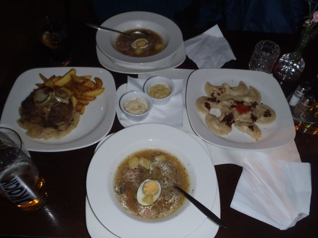 生まれて初めてのポーランド料理<br /><br />堪能しました！