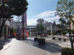 今回の目的地、豊田市に到着しました。時間も迫っているのでそのままスタジアムへ歩きます。