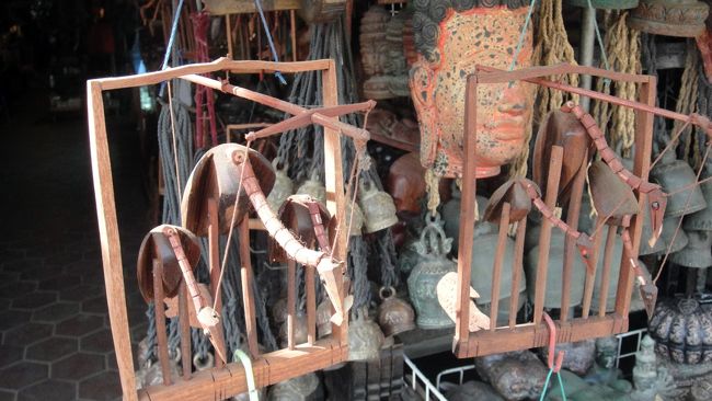 これはムーブメントの水鳥。<br />風に揺られて水鳥が生きてるように見えます。が……首の動きがちょっと気持ち悪いです。