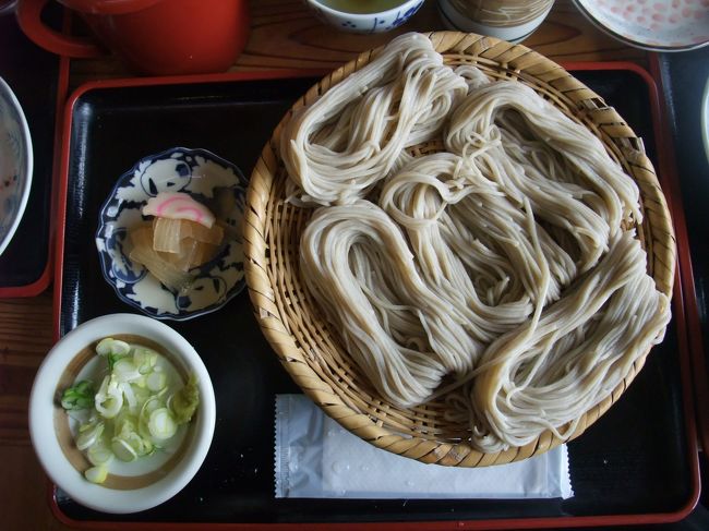 戸隠蕎麦<br />　そば懐石の後段<br />　完食しました。