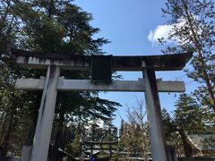 最初に観光した場所は上杉神社でした。