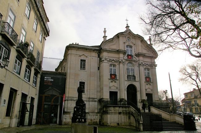 今回是非寄りたかった、聖アントニオ教会。