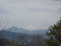 そして山頂に到着しました。
富士山が見えました。