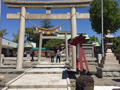 名古屋晴明神社から南へ歩くこと15分、第2のスポット「上野天満宮」へ。

ここも、安倍晴明が菅原道真を祀るために建てられたそうで、晴明つながり。