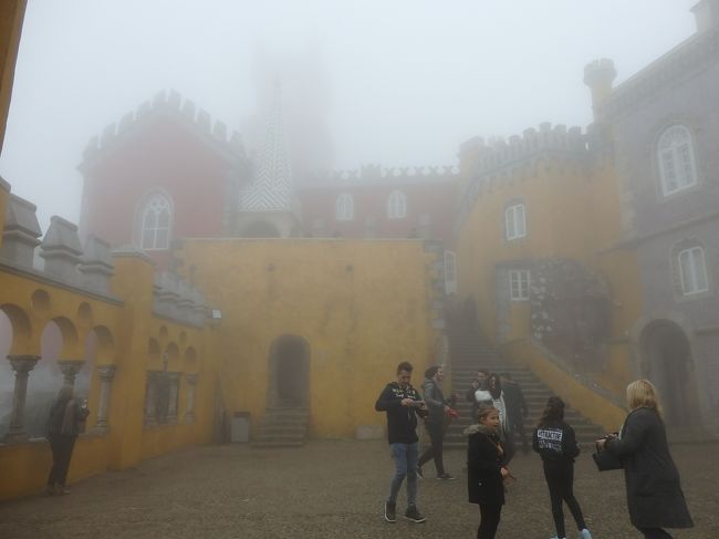 皆さん楽しそうに写真を撮っているけれど、建物はぼんやりとしか写らないよね。