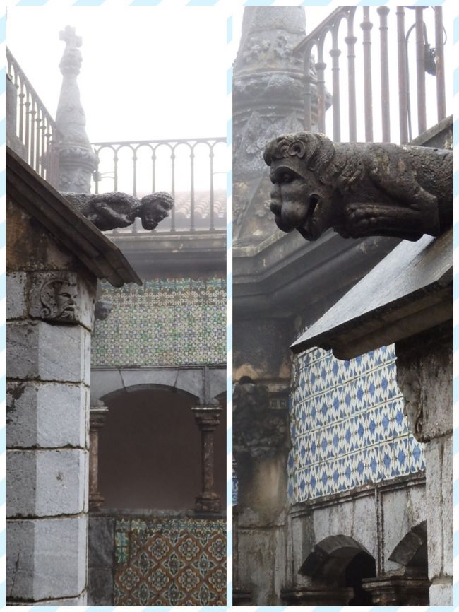 人やライオンさんが突き出てるよ。<br />なぜこういうのにしたんだろうね。