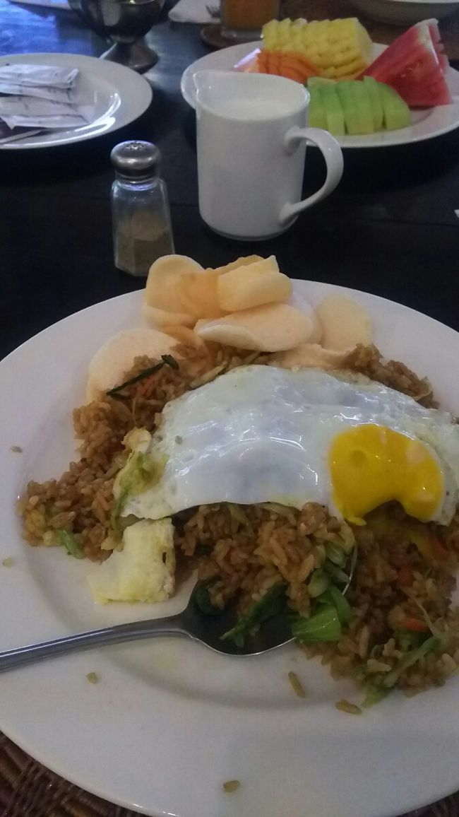 私のナシゴレン。わーい