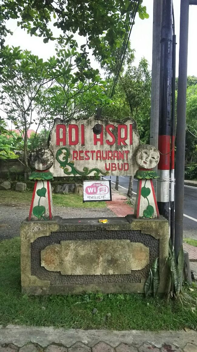 車で移動して遅めの昼食。<br />こちら、Adi Asri<br /><br />お店を入った奥の壁がなく、田んぼに面しているので<br />開放感があって良いお店でした。