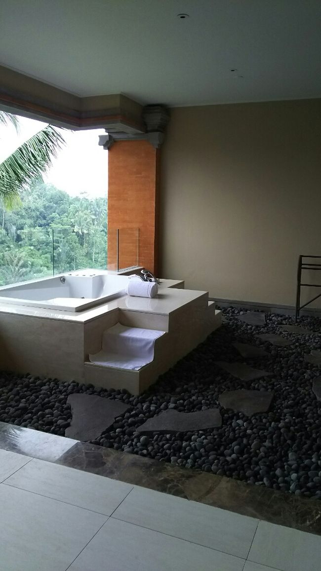 バルコニーにジャグジーって、どんなお大臣?!<br />と思ったけど、ここからの景色は最高で、迷ったけど<br />この部屋にして良かった～と幸せ気分。<br /><br />また泊まりたいな。