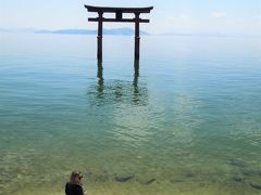 白髭神社です。
外国の方も来ていました。