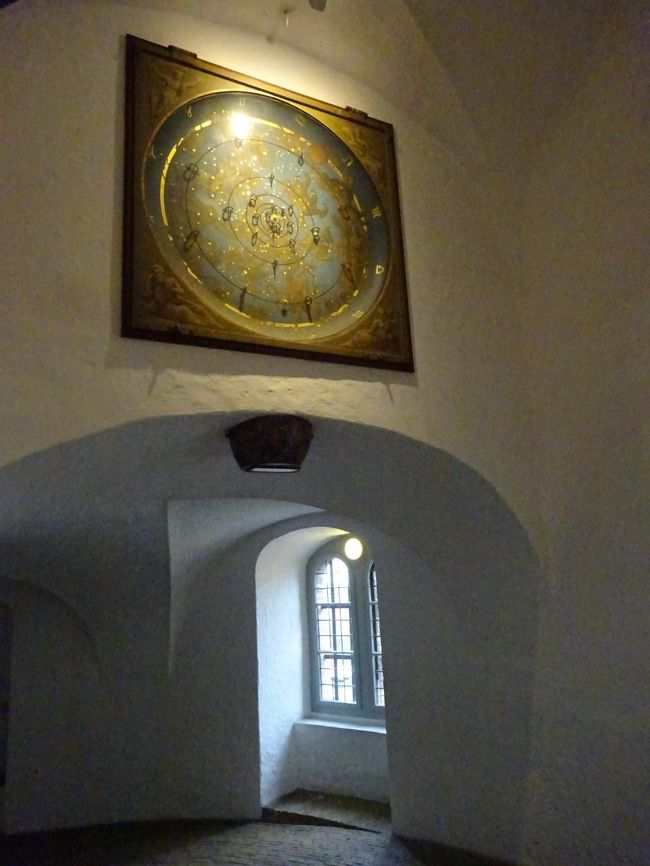 塔の中、頭上に「天象儀」が。