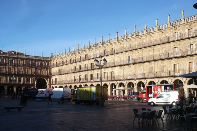 サラマンカ、<br />マヨール広場。