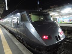 ほぼ定刻どおり、かもめは21:20過ぎに長崎駅に到着。