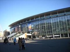 釜山駅です。上の写真で矢印のしてあるところです。