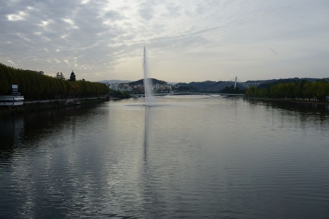 ジュネーブの様に、噴水が。