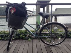 いよいよ自転車返却。
旅程の8割が雨の中、わたし以上にずぶ濡れになってくれた自転車。
本当にありがとう！！！！！！