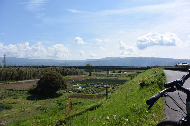 結局、県道140号の新城橋手前まで工事中でした。