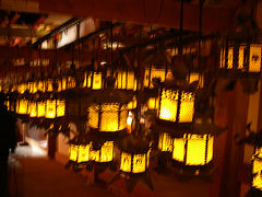 万燈籠再現 藤浪之屋。
歴史的な灯篭がたくさんあります。