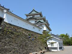 復元天守です。
入場料が必要です。

紀州徳川家のお城です。
