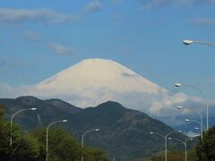 東名高速・新東名高速で井伊谷に向かいます。
東名高速から富士山がくっきり見えました