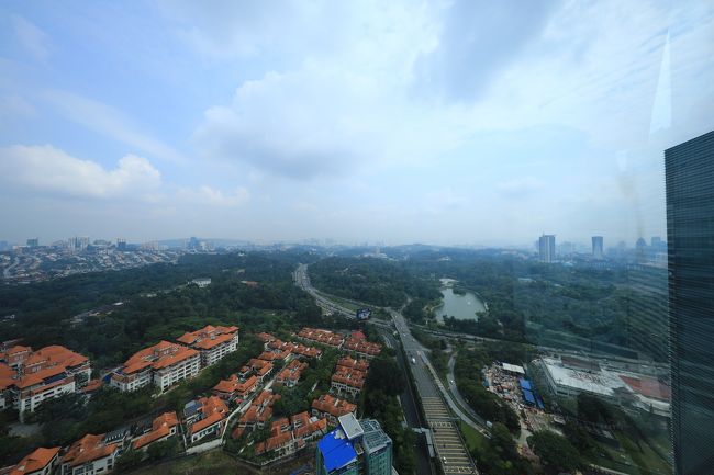 ラウンジからの眺め。北側ですかね。