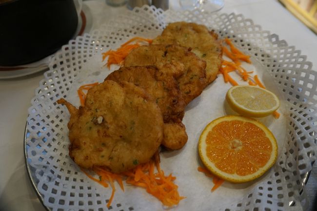 タラのフライ。