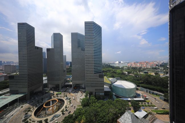 部屋からの眺め。ＳＡＮＳと逆側ですね。