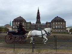 あ、これがクリスチャンスボー城かな？馬車がいる！すてき～(*ﾟｰﾟ*)。