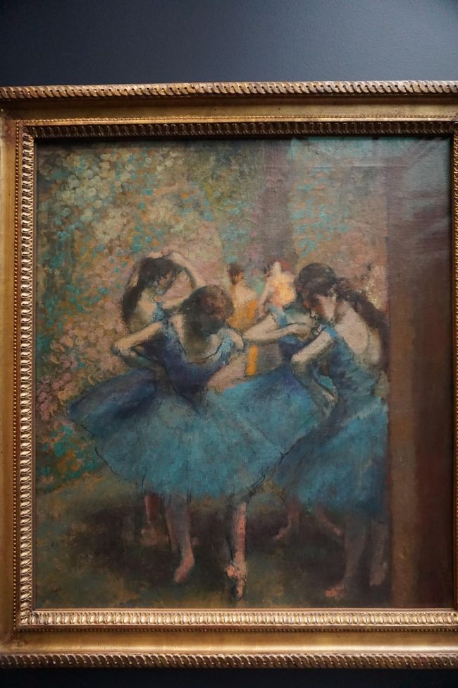 ドガ<br />青い踊子たち