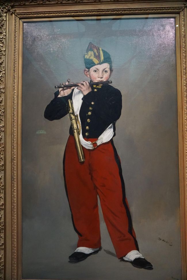 マネ<br />笛を吹く少年