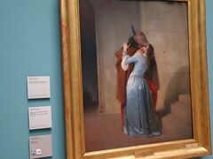 ブレラ絵画館っていうところ。接吻っていう作品。