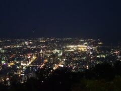 徳島市内の夜景です。