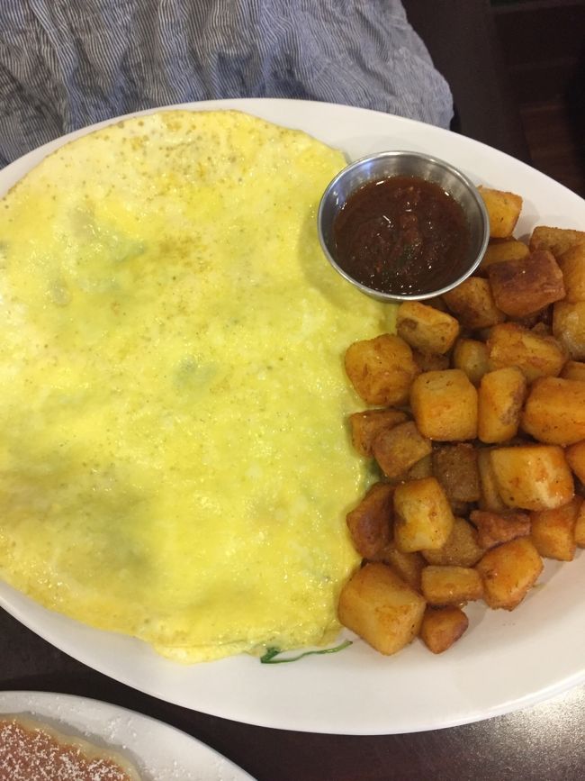 シンプルなオムレツ。