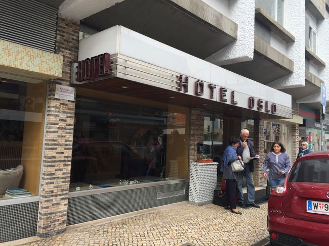 コインブラA駅から徒歩で2分位のホテル オスロ。立地はいいです。