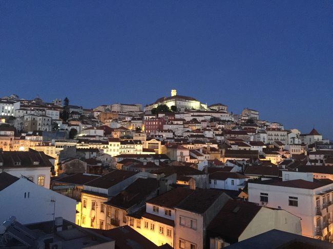 だんだん街に明かりが灯る頃、これがトワイライトブルーなのかな。<br />