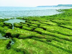 台湾の中でここでしか見られない『老梅緑石槽』。
そして３月～５月の間しか見られない、地域限定・期間限定な自然現象です。