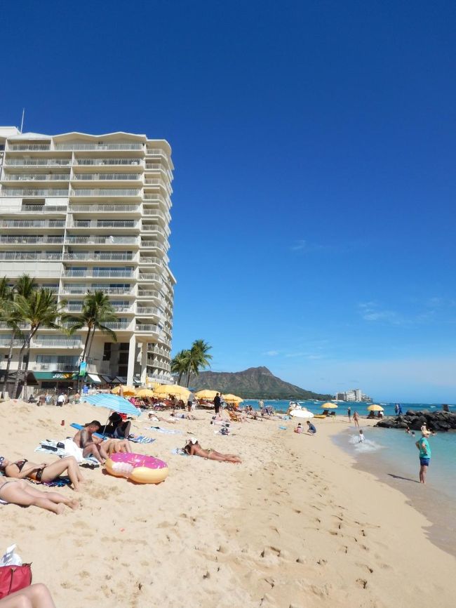 過去の渡ハのうちワイキキショア以外は、過去にヒルトンパシフィックビーチがありますが、コンドミニアムのパシフィックモナークに滞在した時から、予約可能ならワイキキショアにしています。