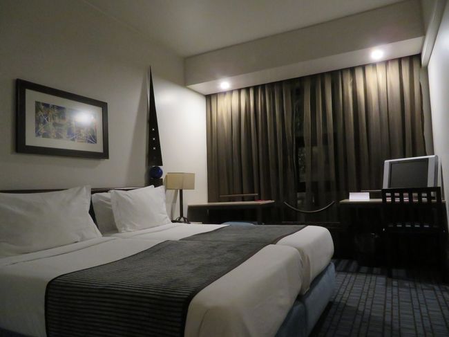 ツインのシングルユース。<br />ホテル回りも静かで良かったです。