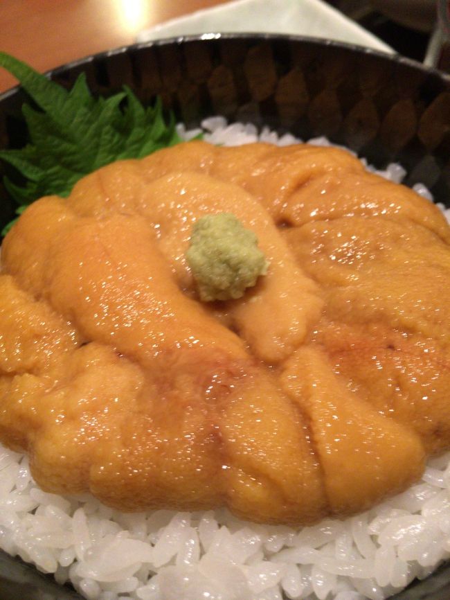 そしてウニ丼。美味しゅうございました。